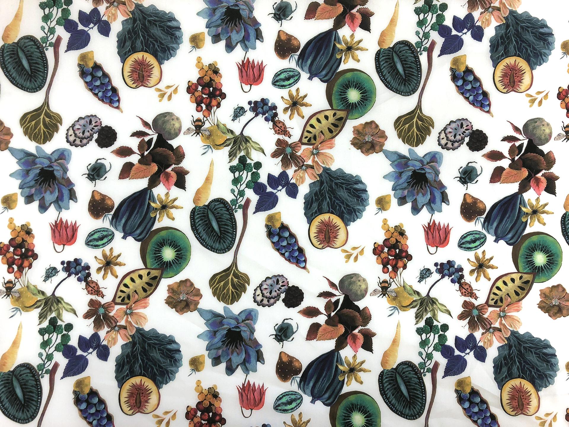 Liberty of London Cotton Lawn Floral Earth Print0