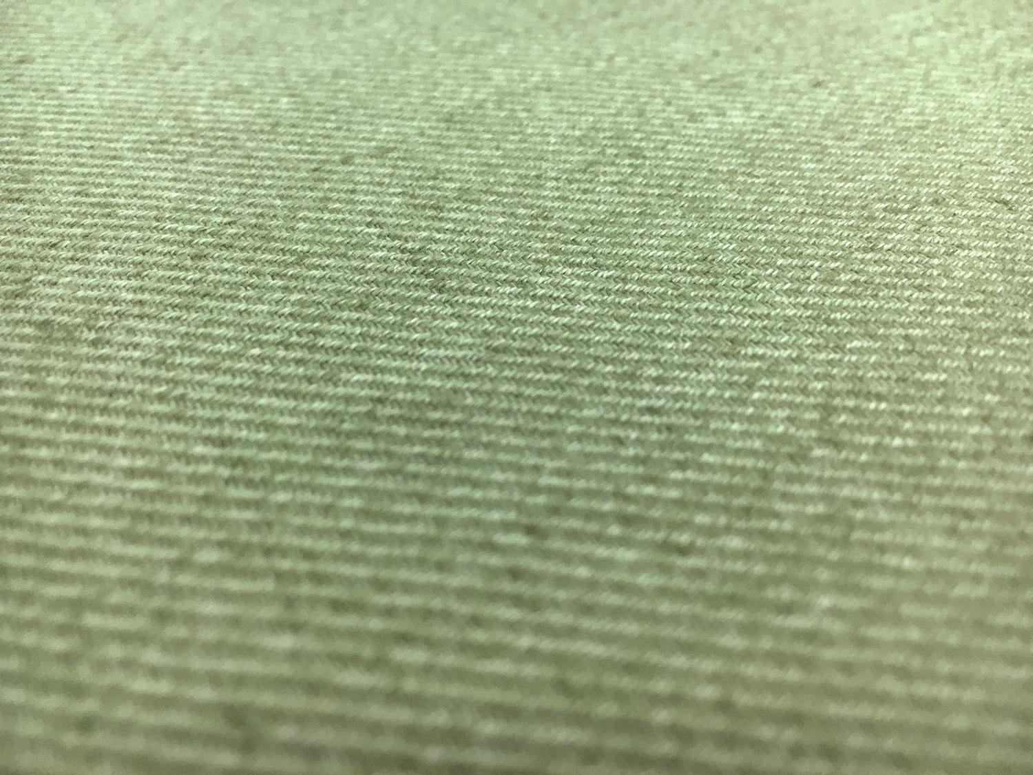 Poly Cotton Linen Blend Twill in Green2