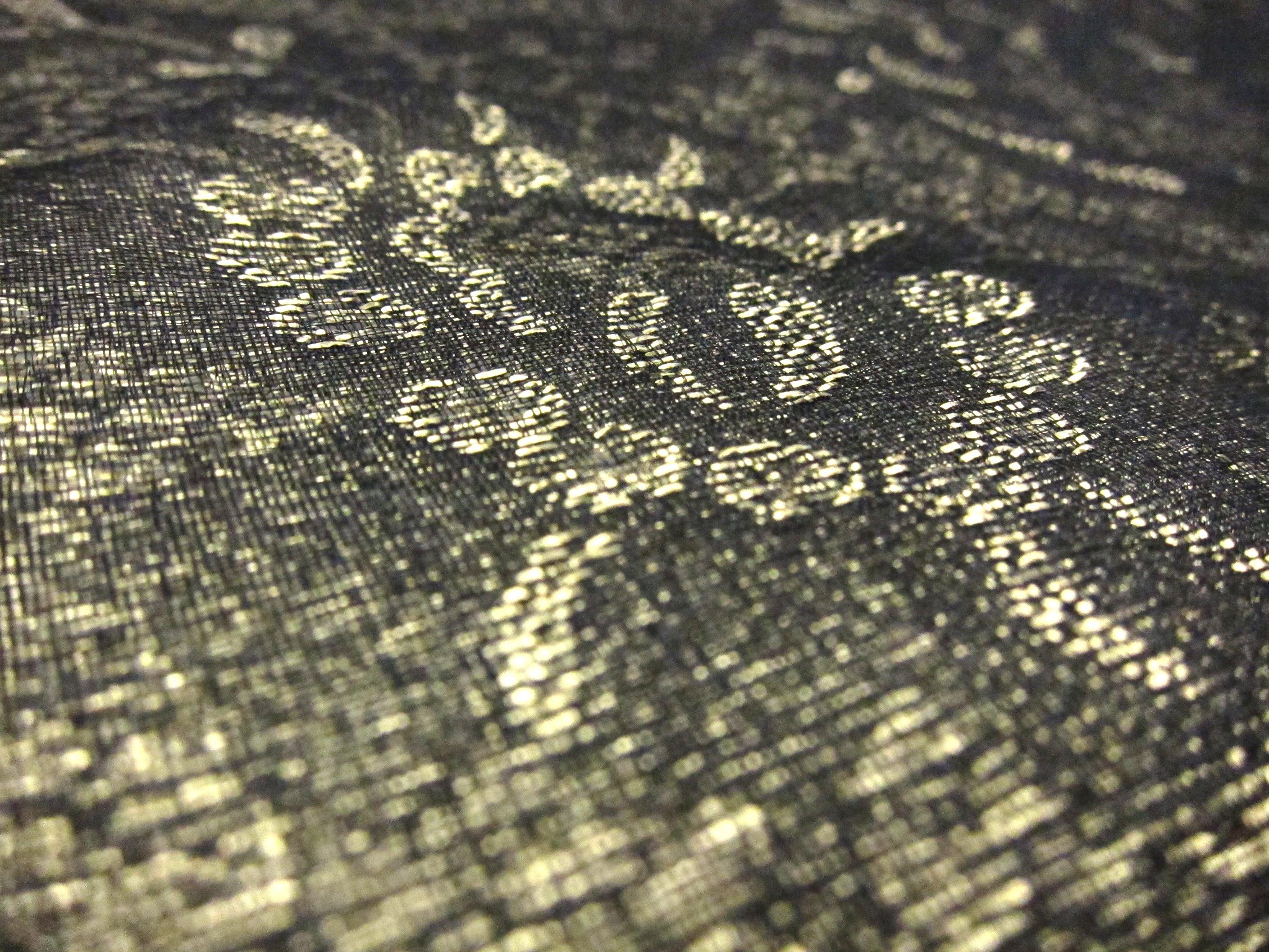 Silk Metallic Organza2