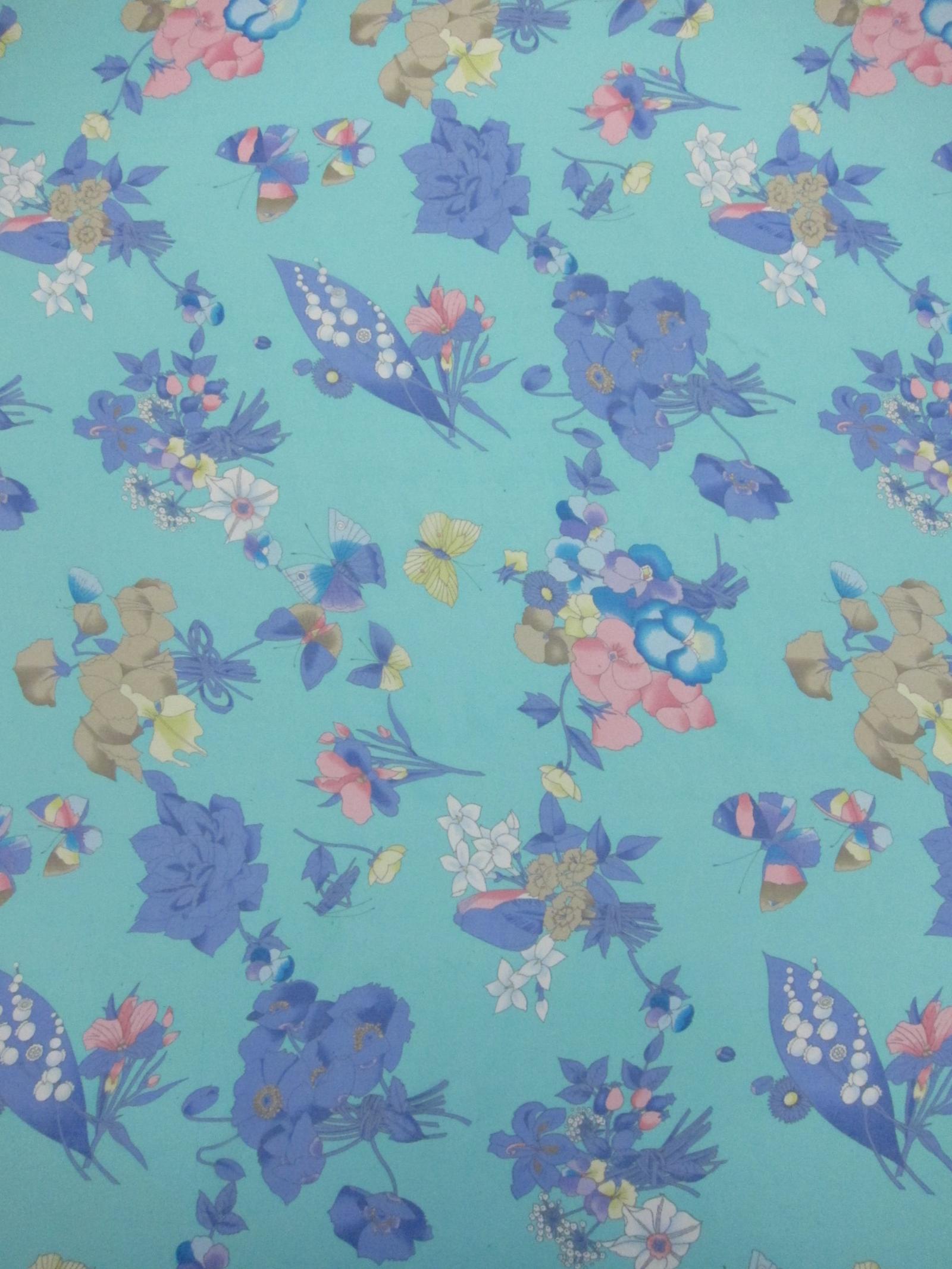 Printed Silk Chiffon1