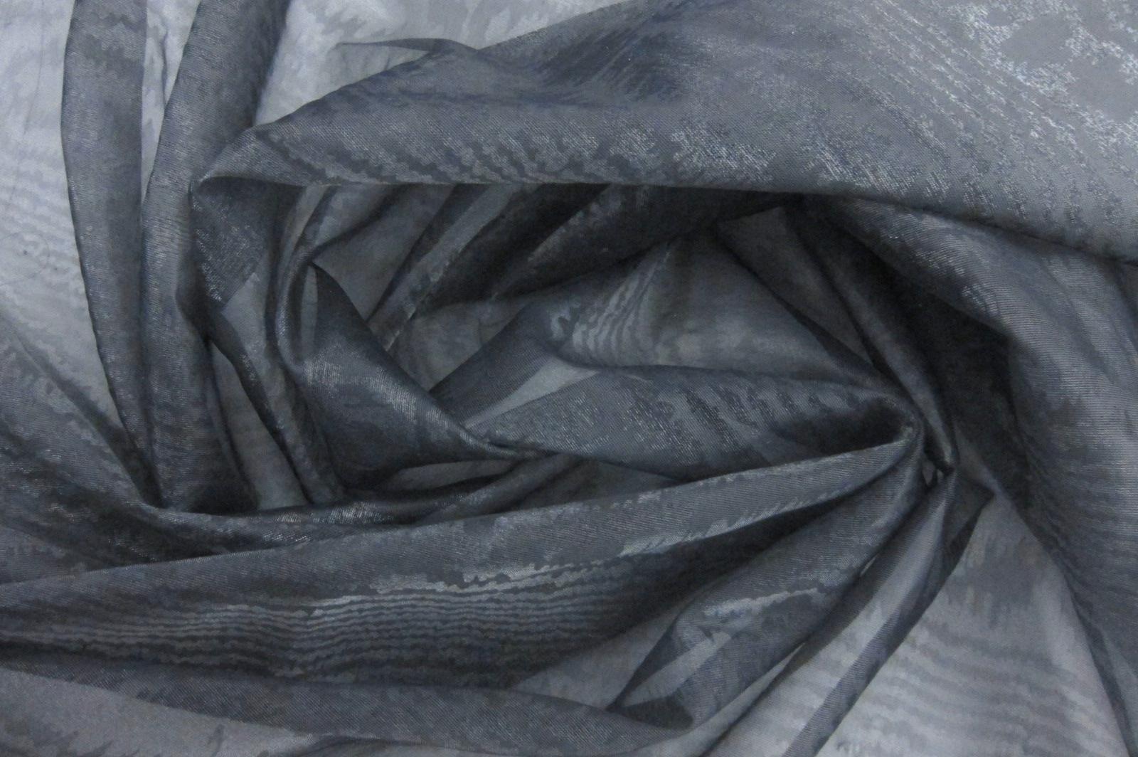 Iridescent Silk Blend Organza Moiré 0