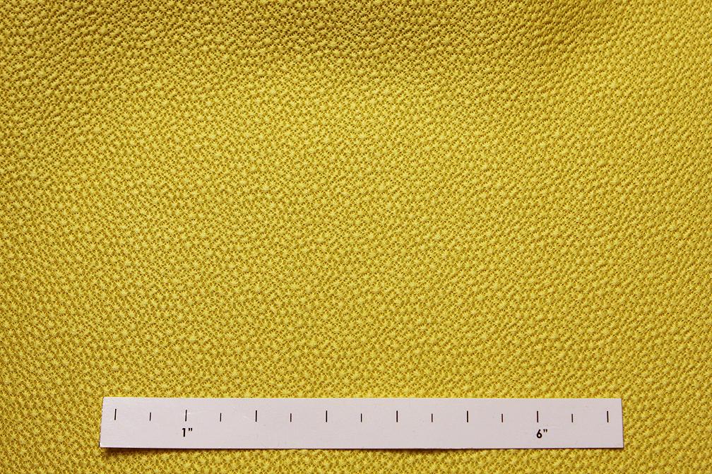 Silk and Wool Hammered Satin in Lemon Peel1