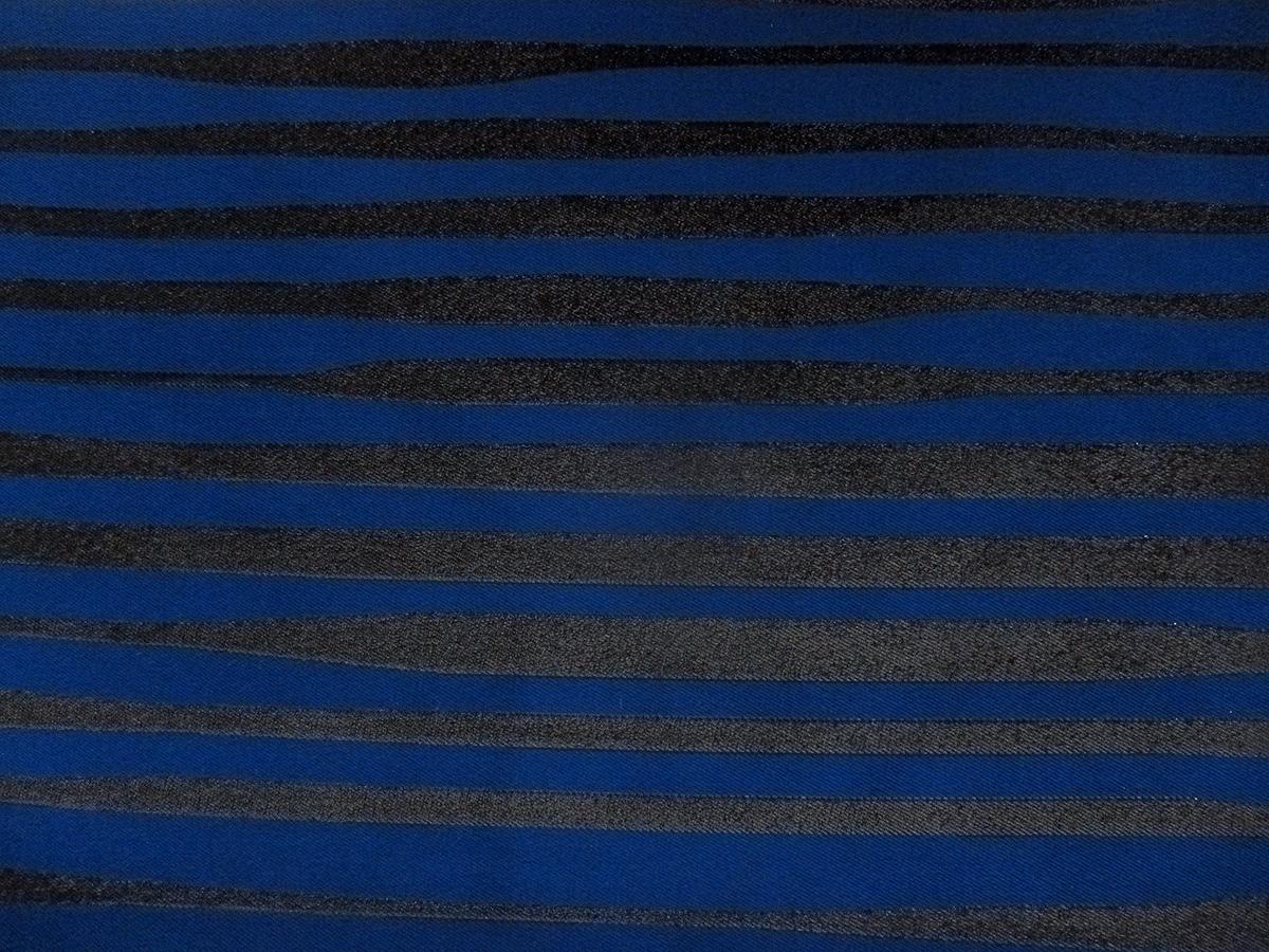 Silk Metallic Stripe0