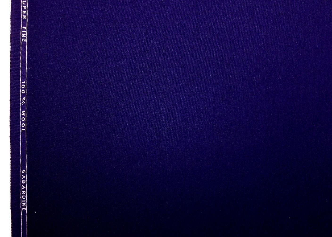 Wool Gabardine in Deep Purple0