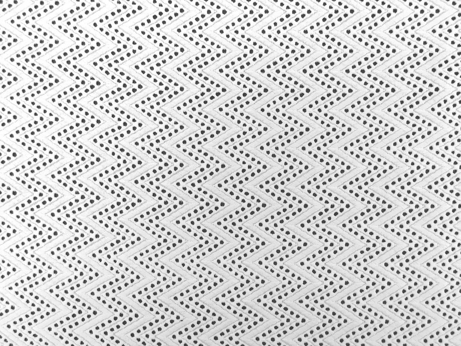 Cotton Eyelet With Zig Zag Pattern0