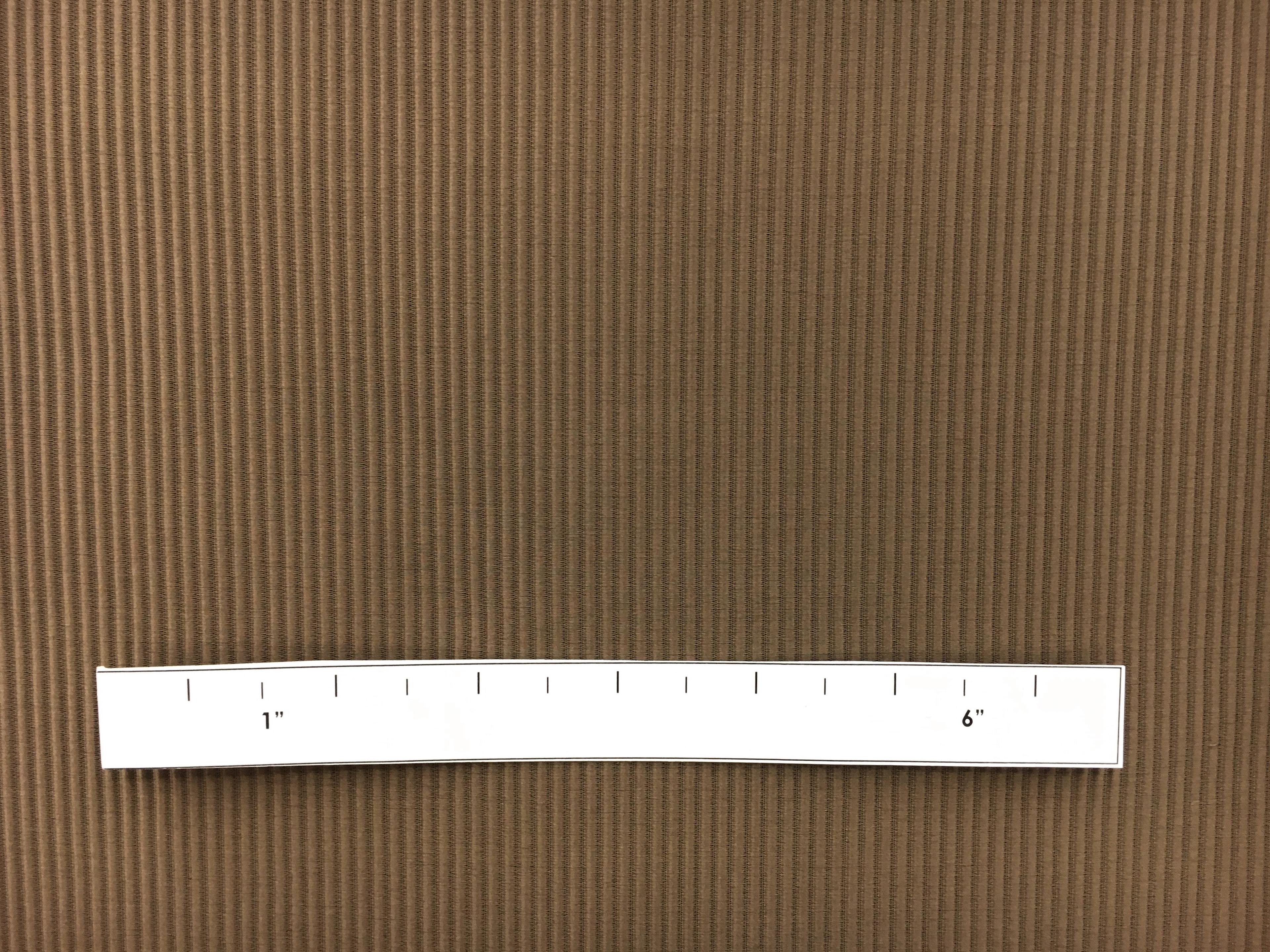 Italian Cotton and Acetate Ottoman in Castoro1