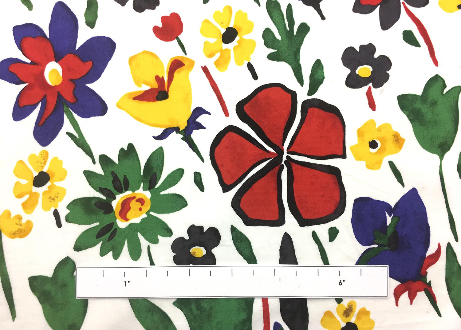 Cotton Poplin Floral Print1