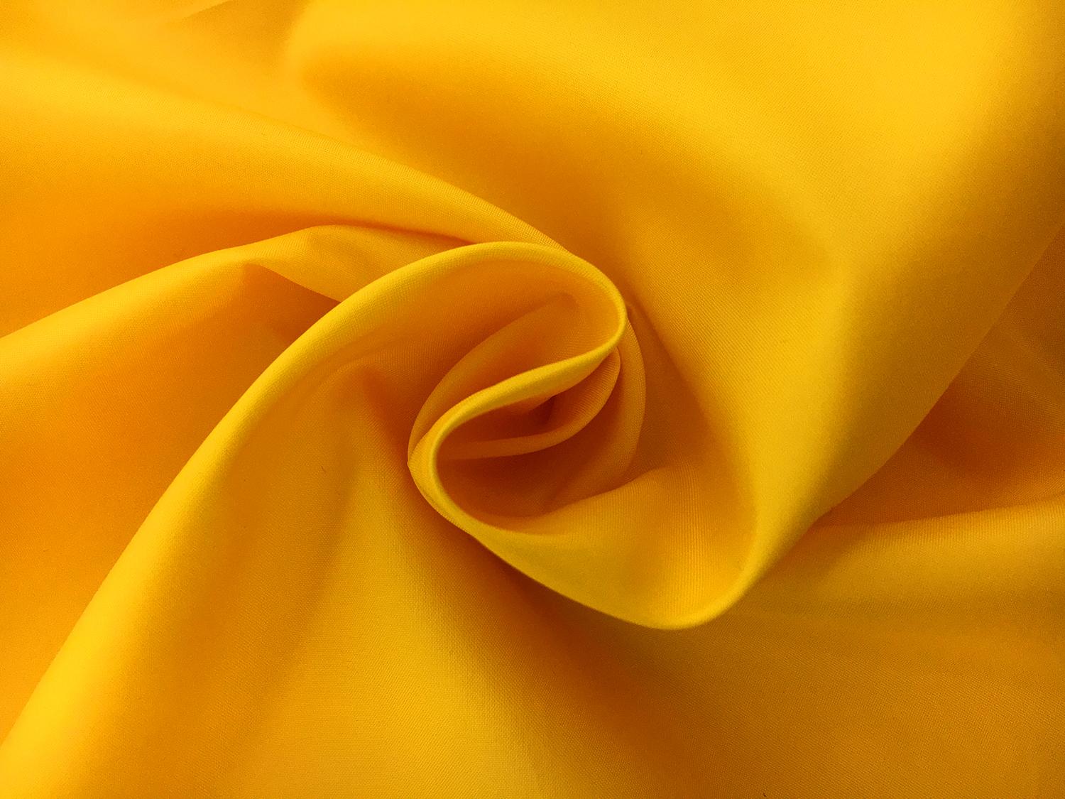 Japanese Water Repellent Polyester in Yellow1