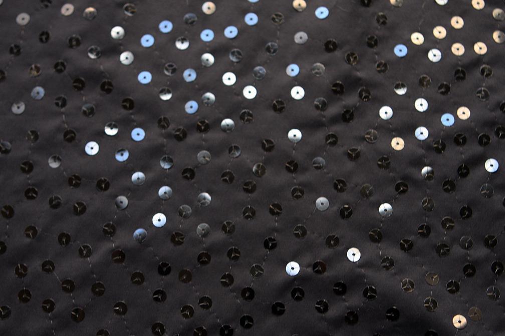Rayon and Lycra Sequins0
