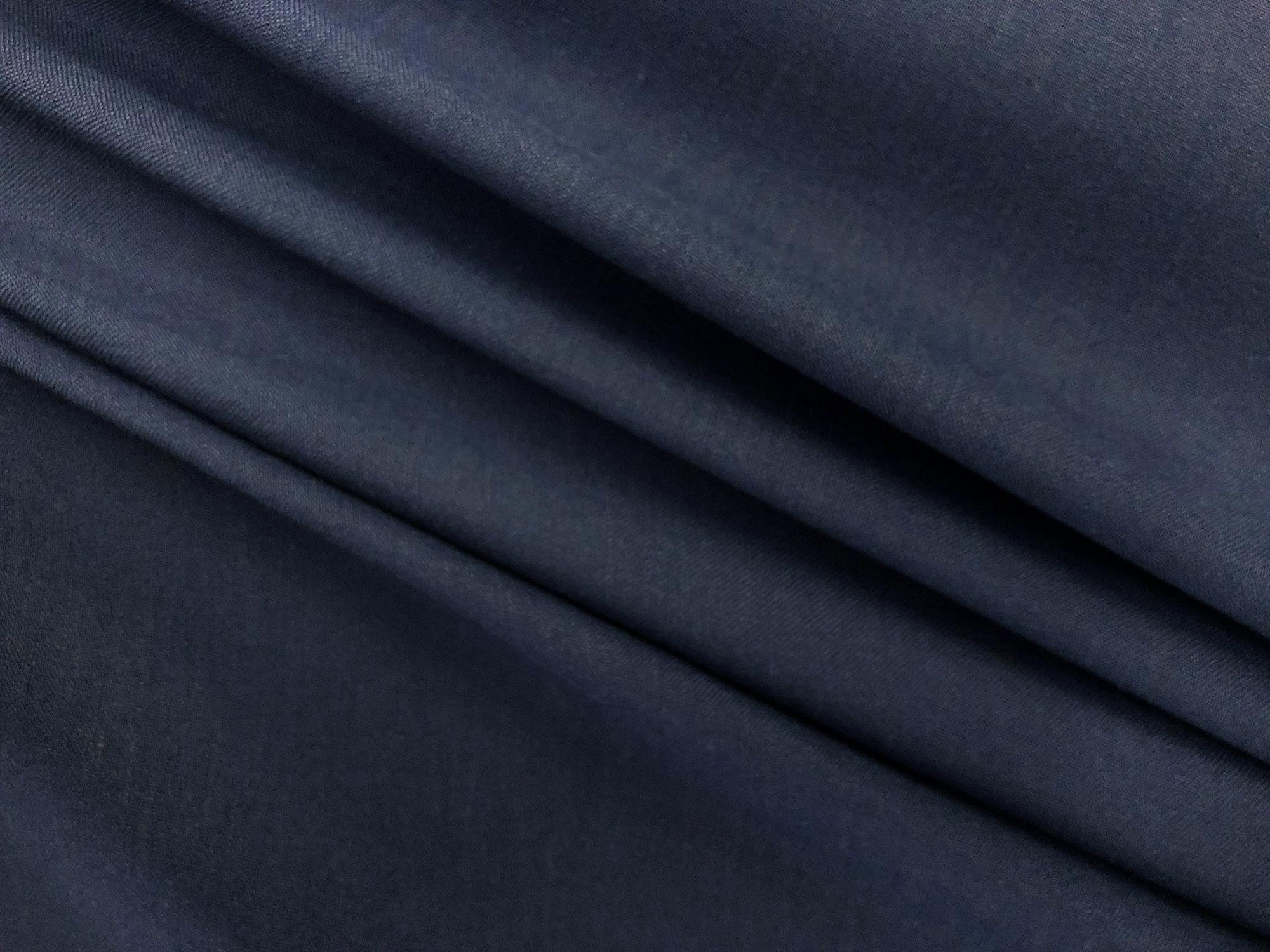 Stretch Linen Rayon Blend in Indigo2