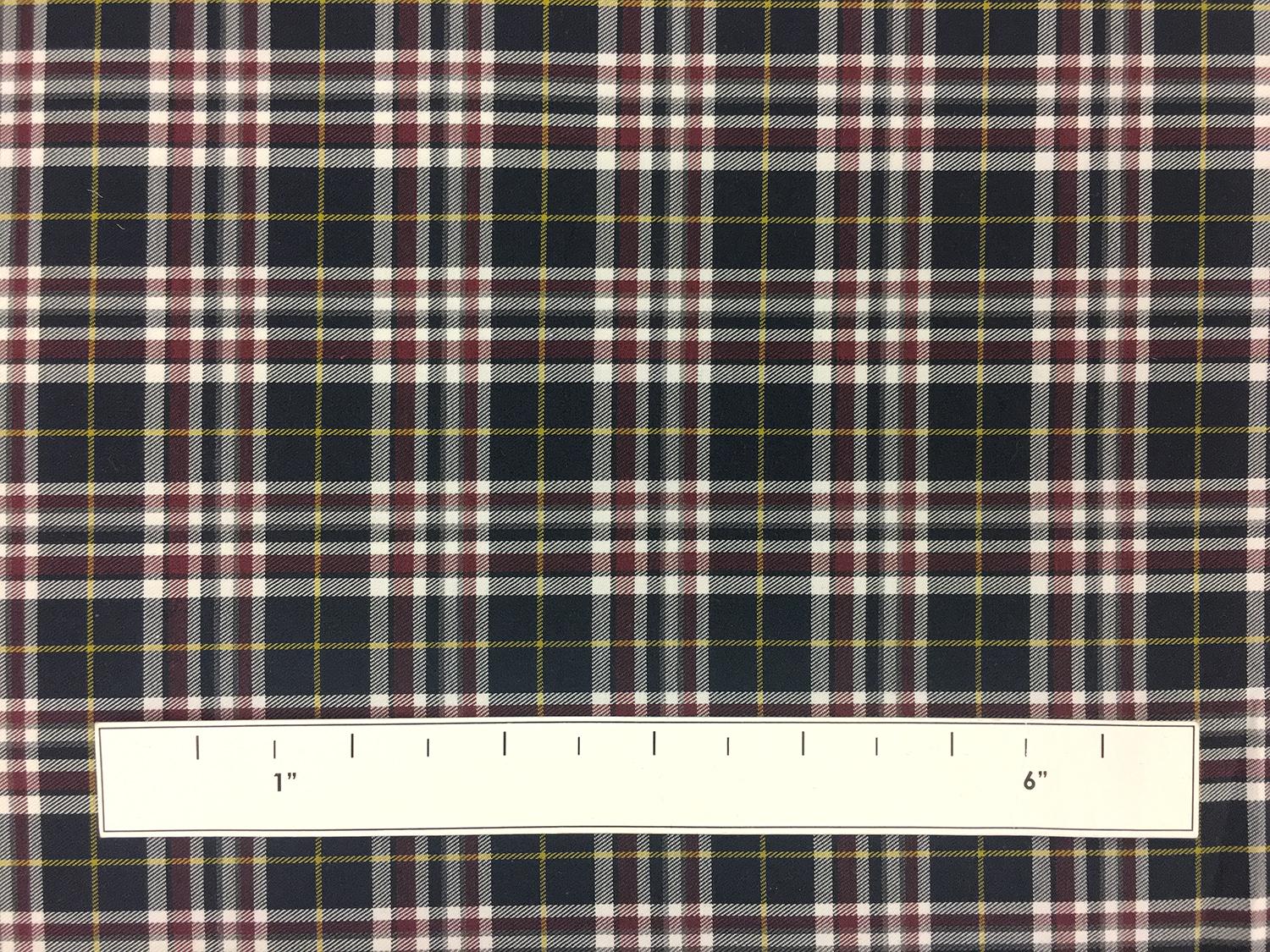 Cotton Wool Plaid Shirting1