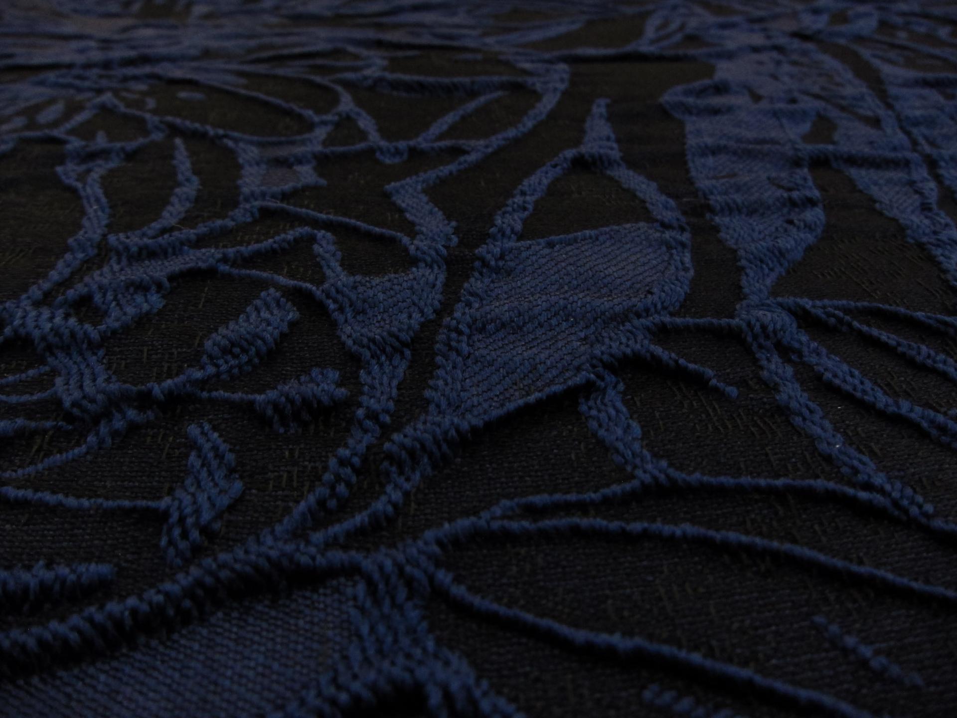 Swiss Silk and Polyester Blend Brocade0