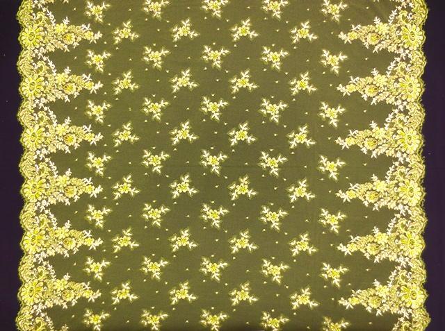 Beaded Metallic Chantilly Lace3