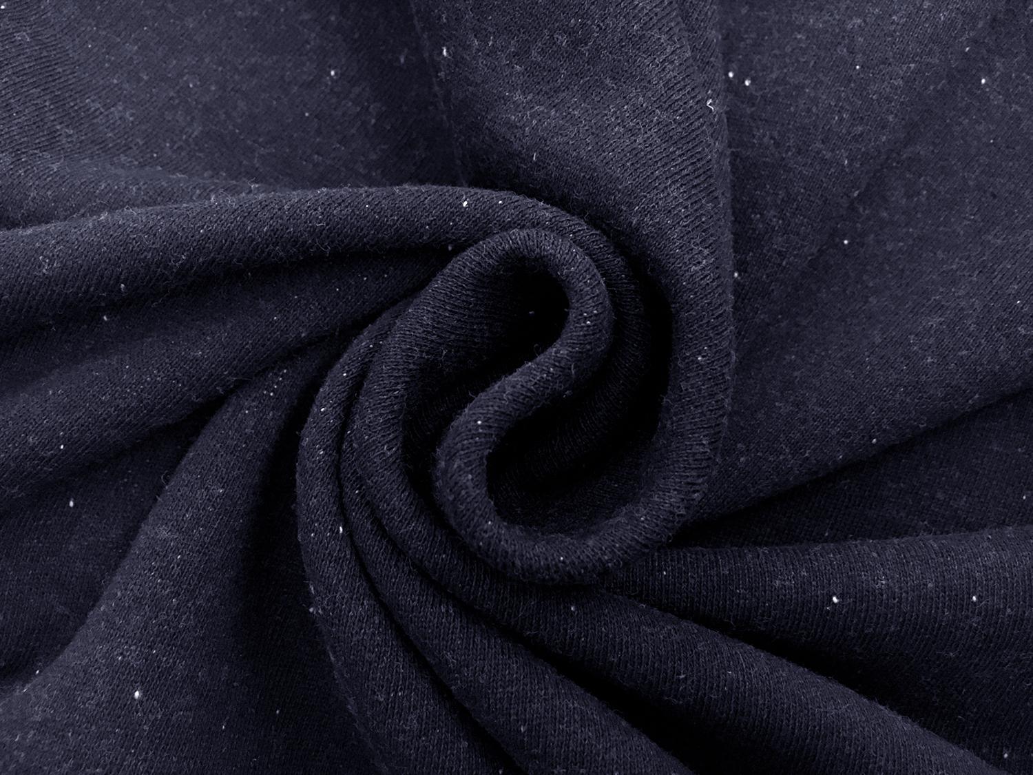 Cotton French Terry Knit in Indigo1