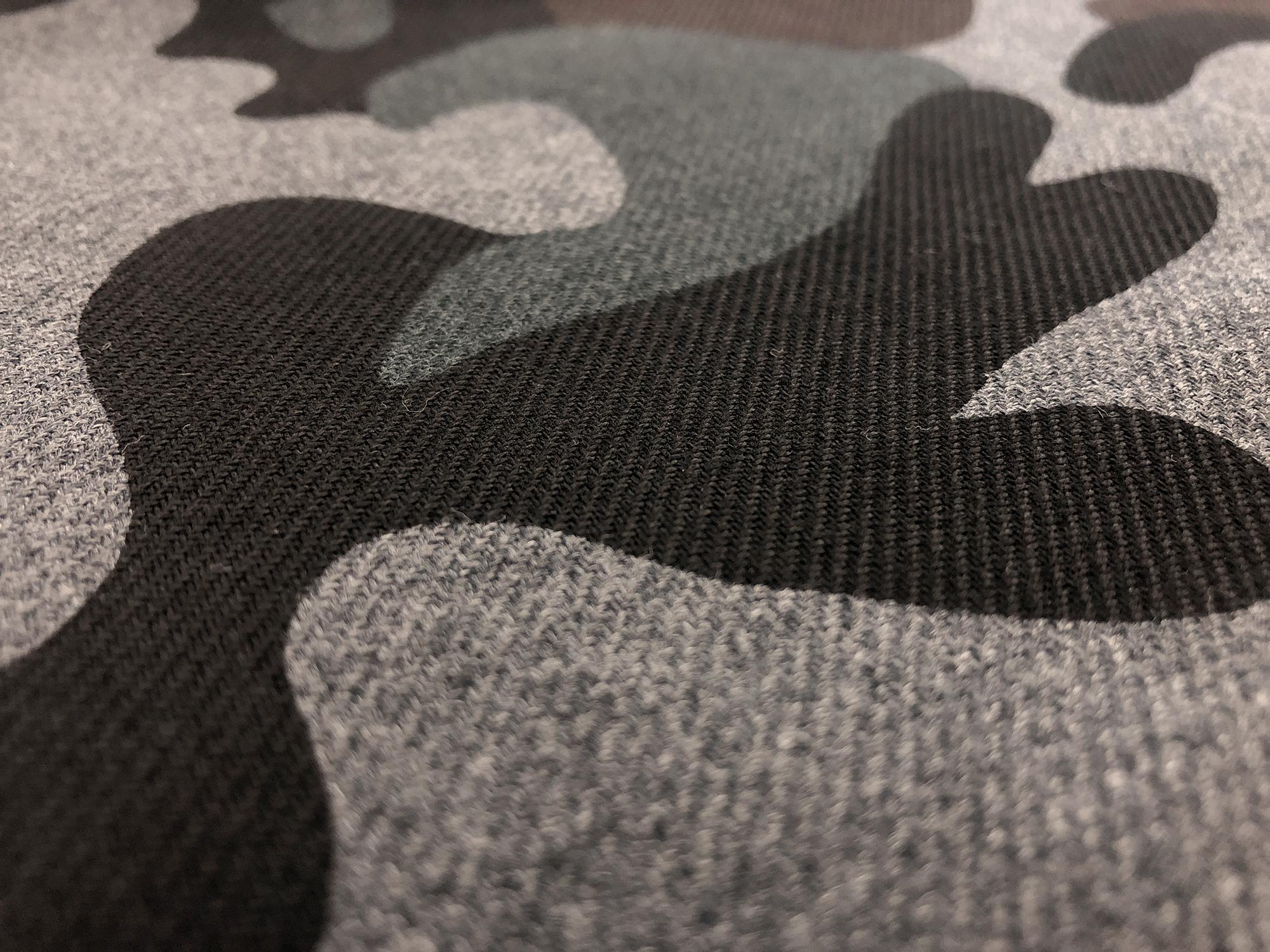 Camouflage Cotton Silk Twill Print3