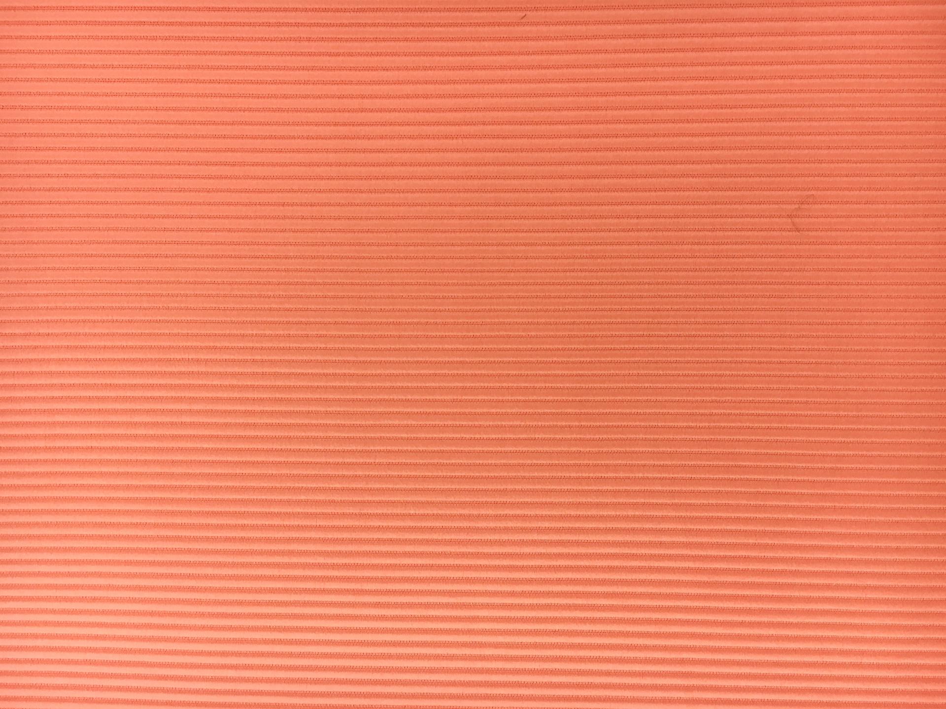 Italian Cotton and Acetate Ottoman in Salmone0