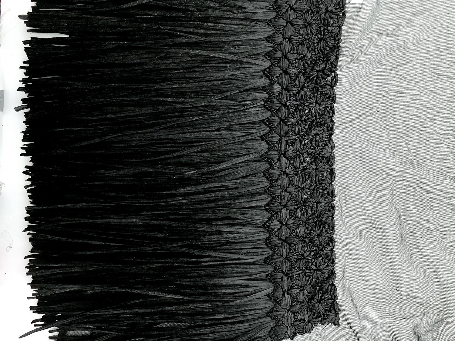 Novelty Raffia on Tulle0