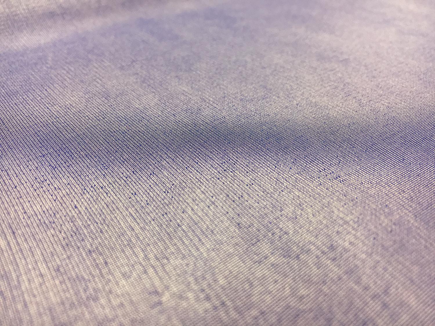 Microfiber Silver Metallic Chiffon in Zaffre Blue1
