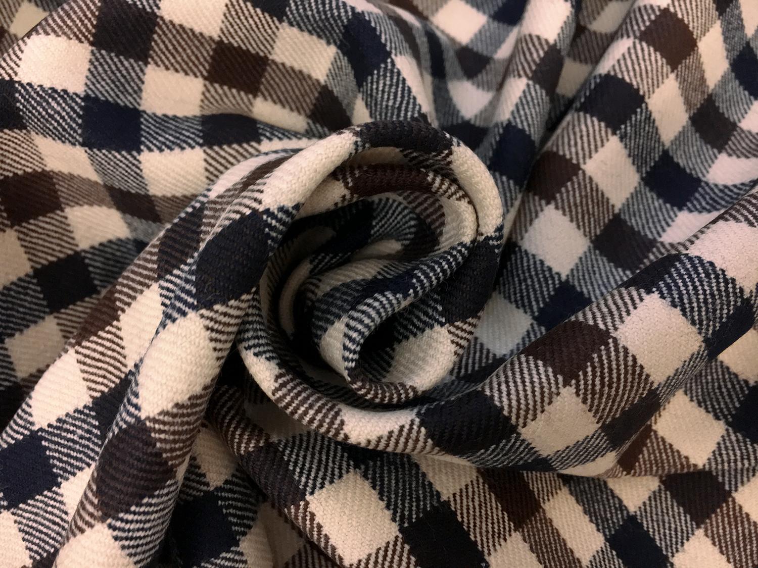 Italian Virgin Wool Sheperds Check1