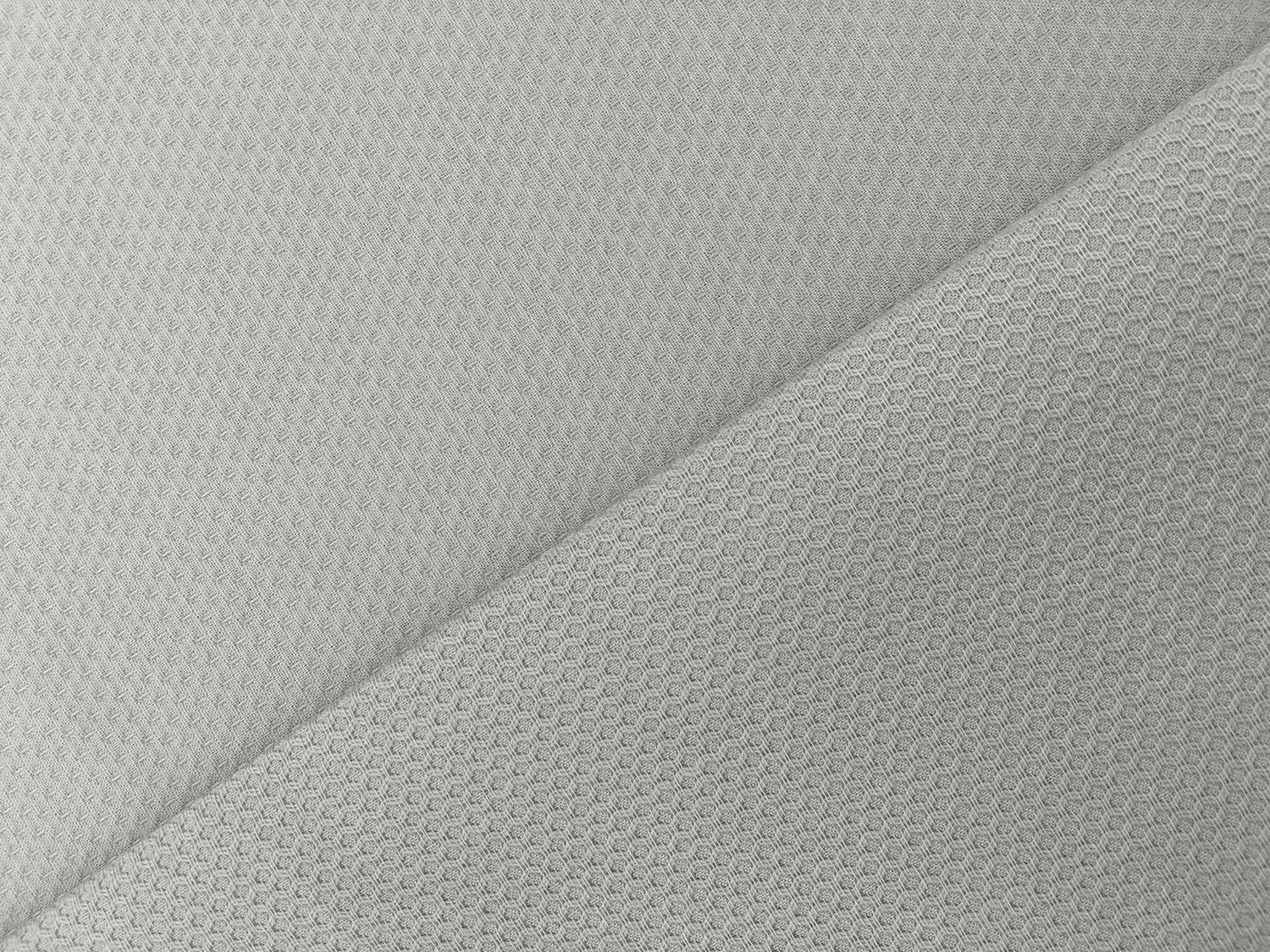 Italian Cotton Lycra Pique in Gray1