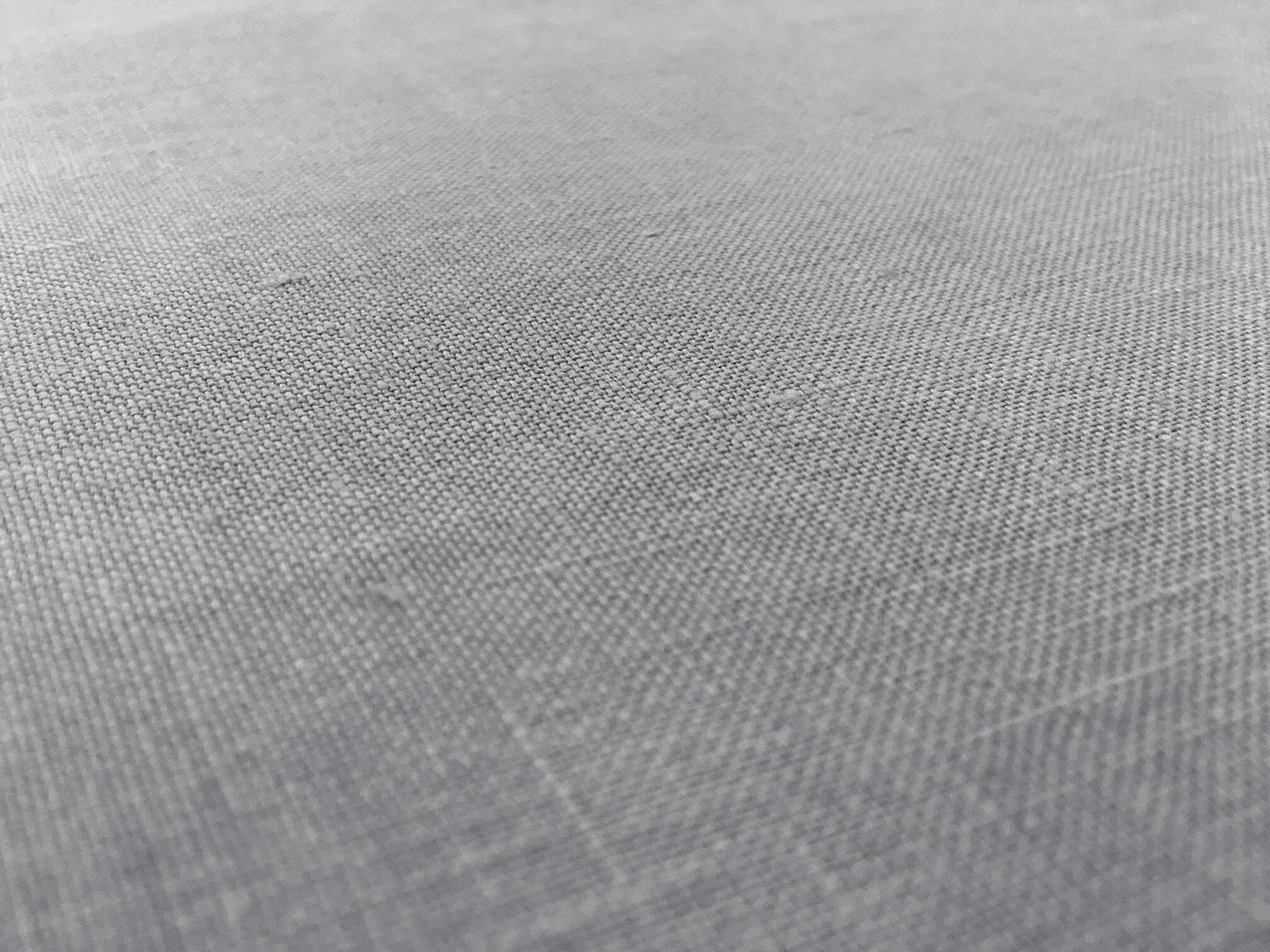 Belgian Sanforized Linen in Silver0