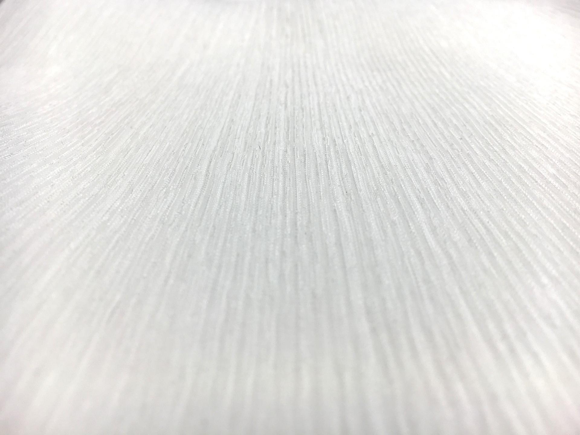 Polyester and Nylon Blend Pleated Organza in White0