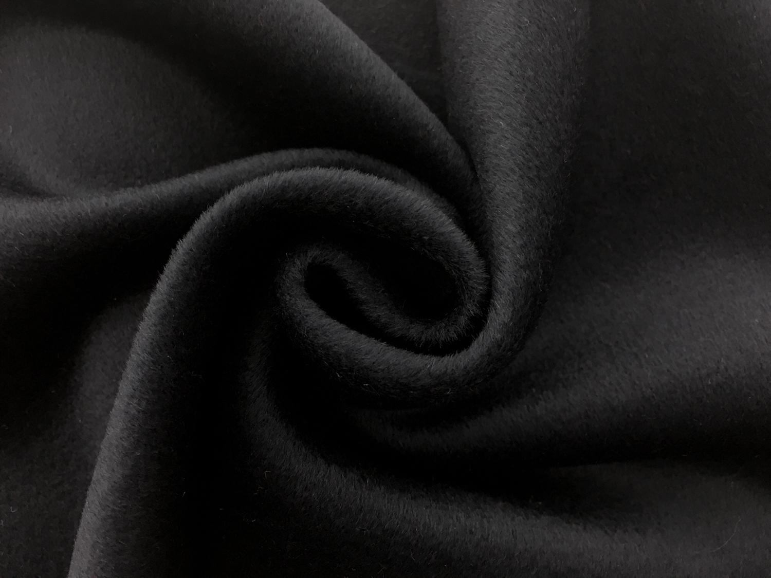 Italian Wool Bamboo And Cashmere Blend Coating 1