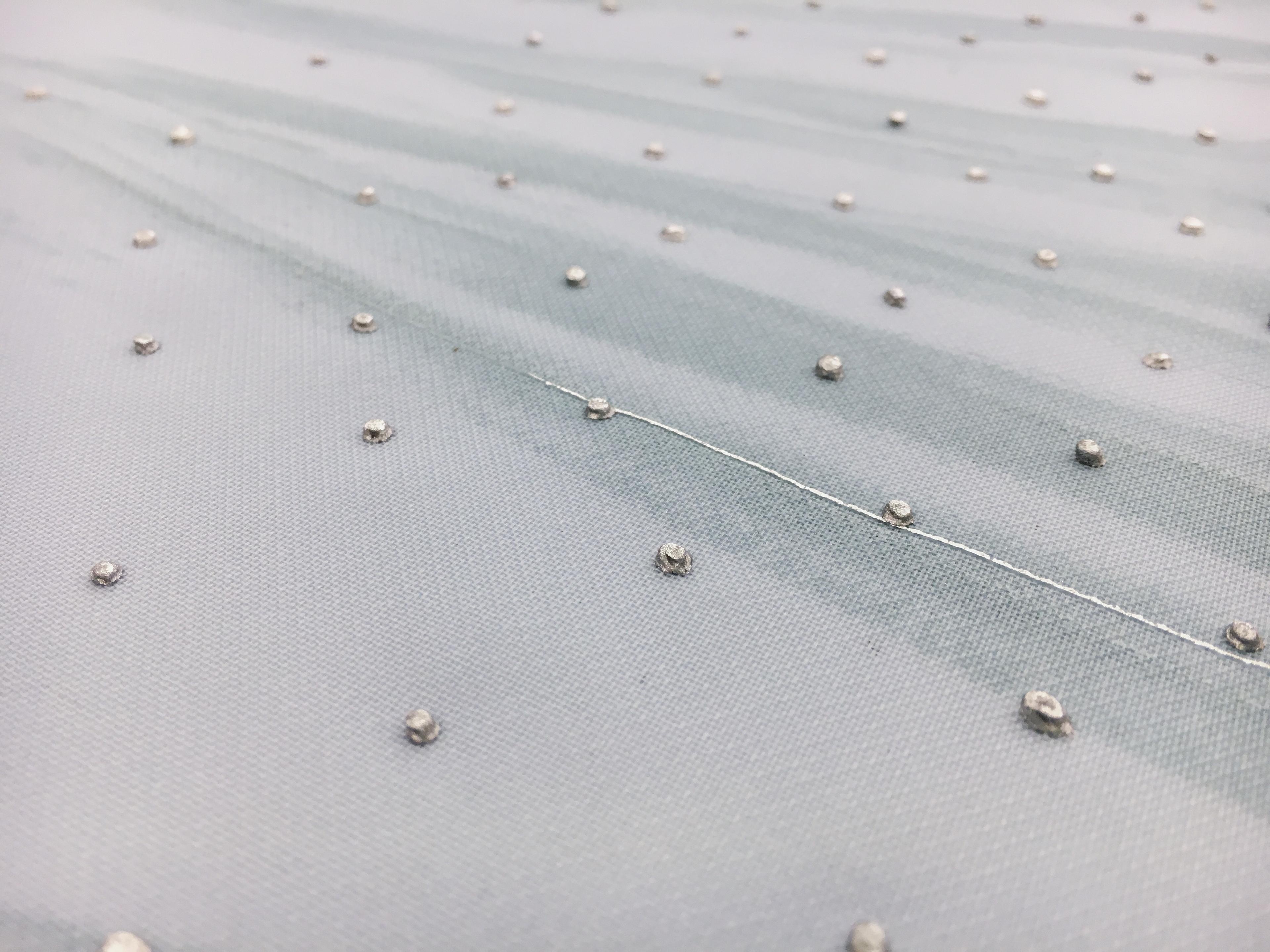 George Chakra Hand Painted Silk Gazar3