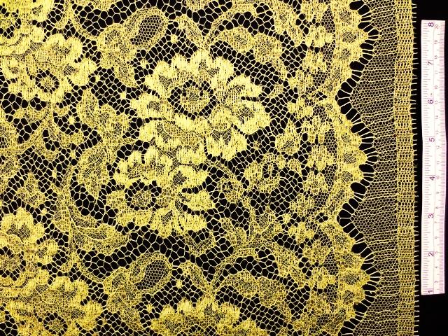 Metallic Chantilly Lace