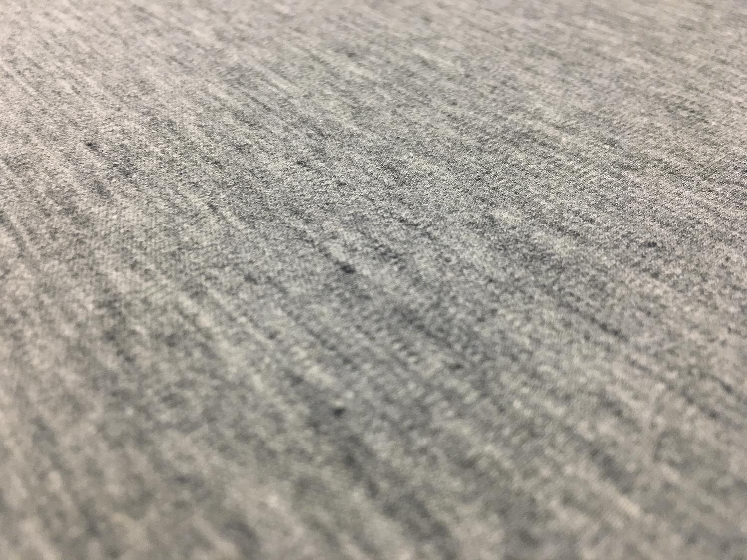 Japanese Cotton French Terry in Medium Heather Grey2