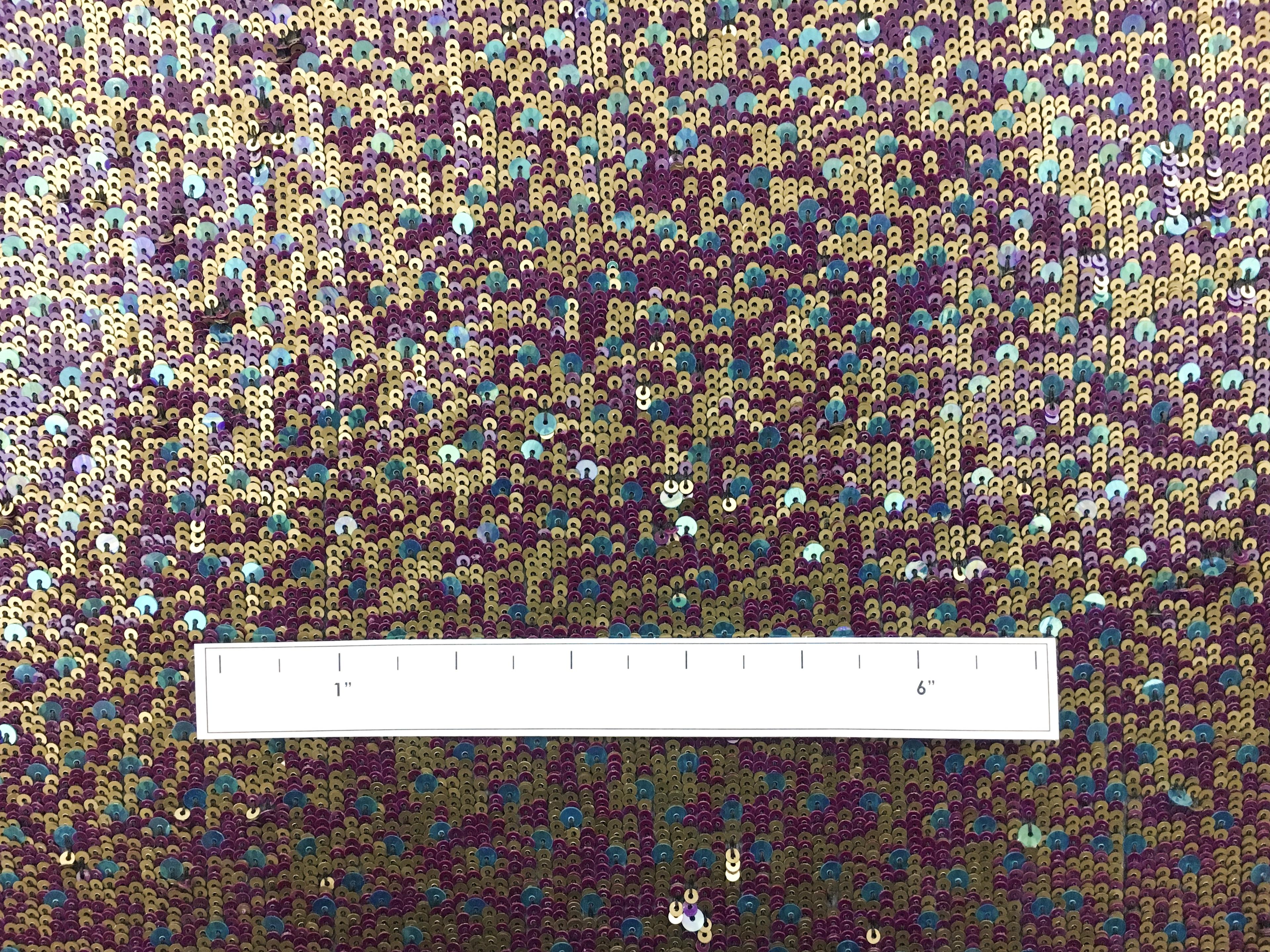 Variation of Sequins on Silk Chiffon1