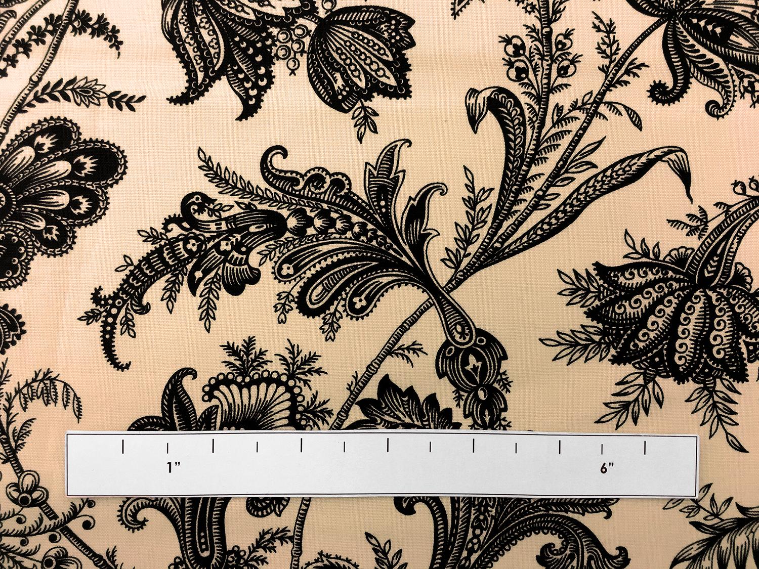 Cotton With Paisley Print1