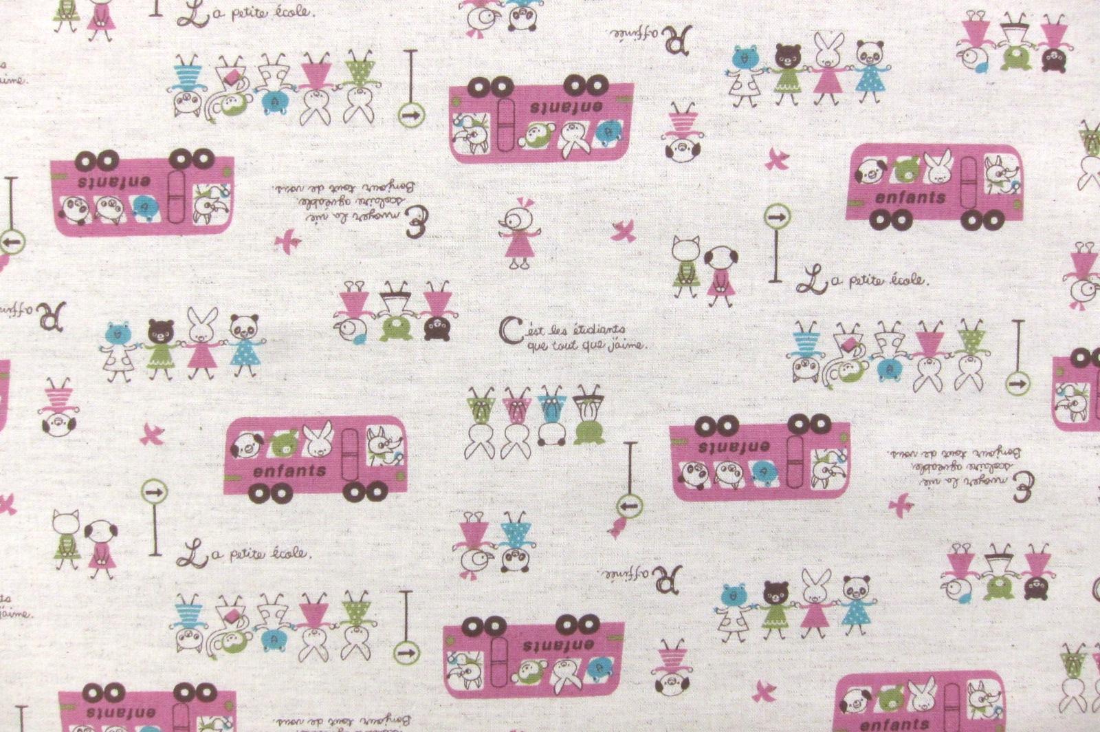Japanese Cotton Linen Print0