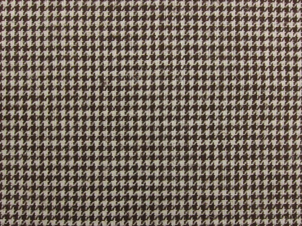 Linen Upholstery Houndstooth 0