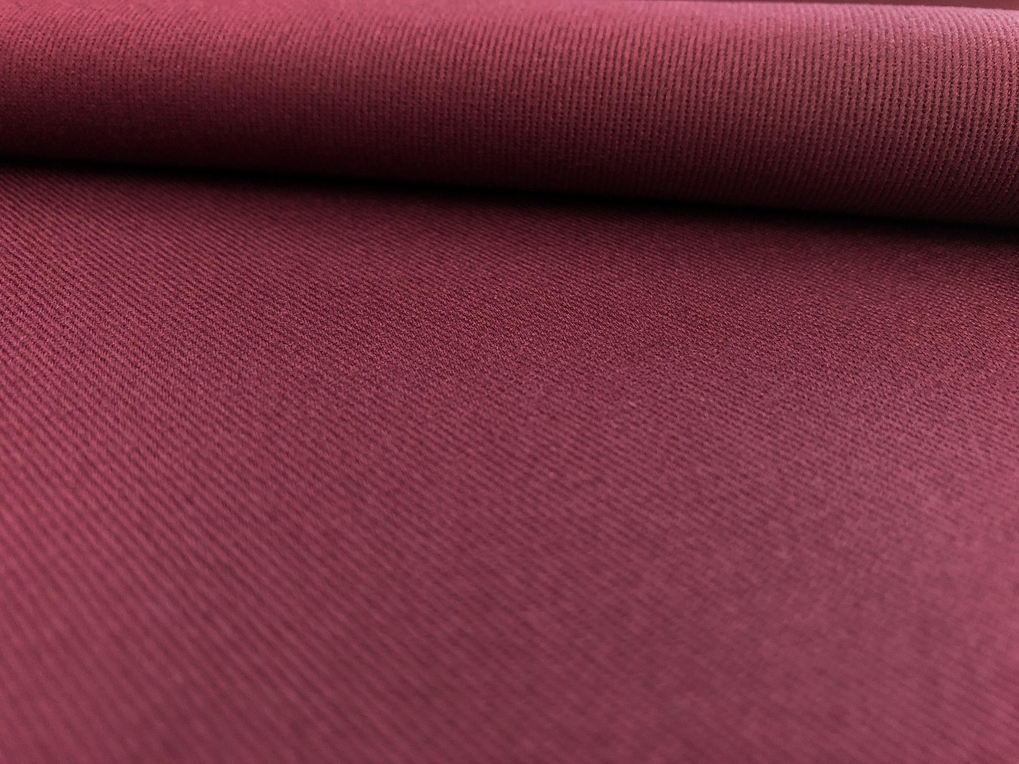Cotton Chino Twill in Wine 0