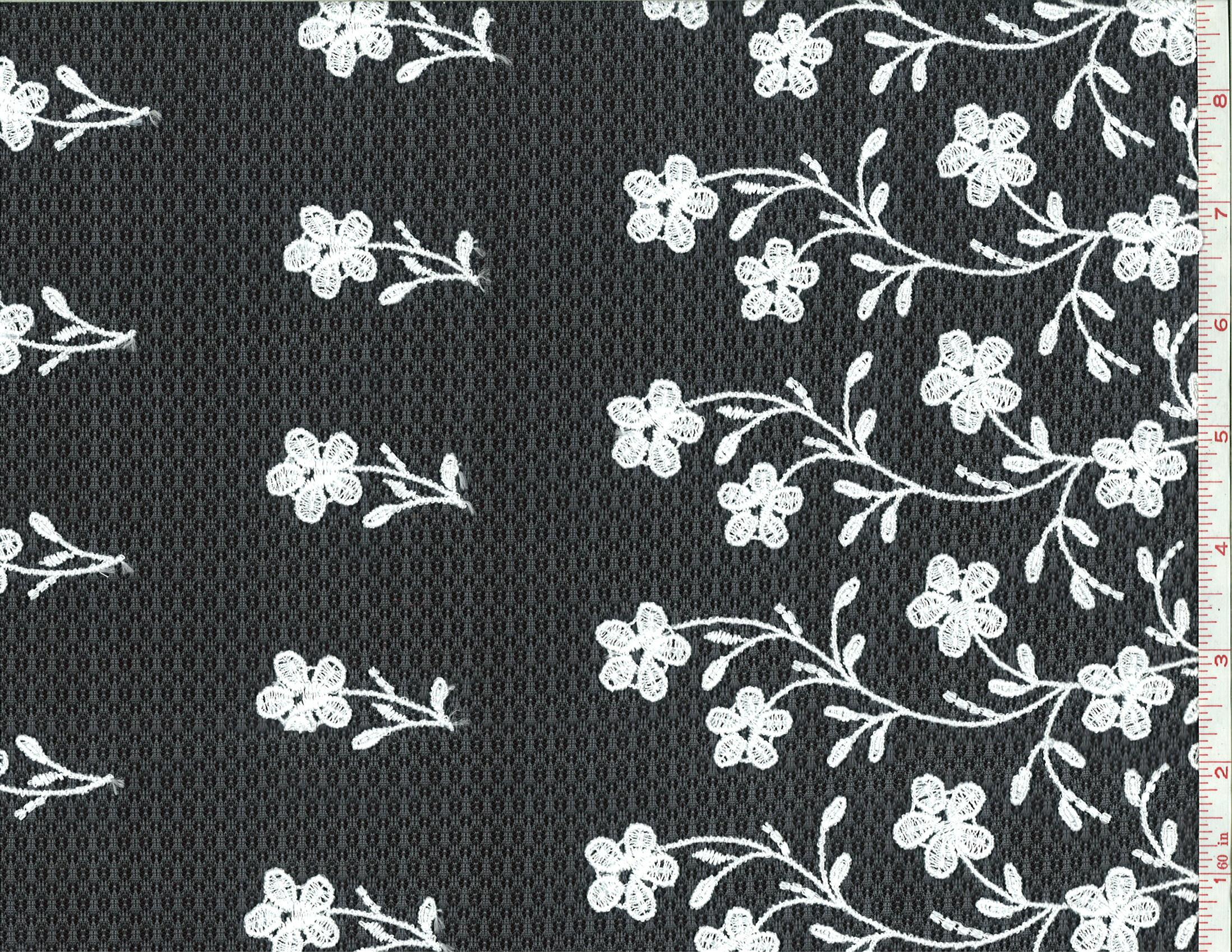 EMBROIDERED SOUFFLÉ NET2