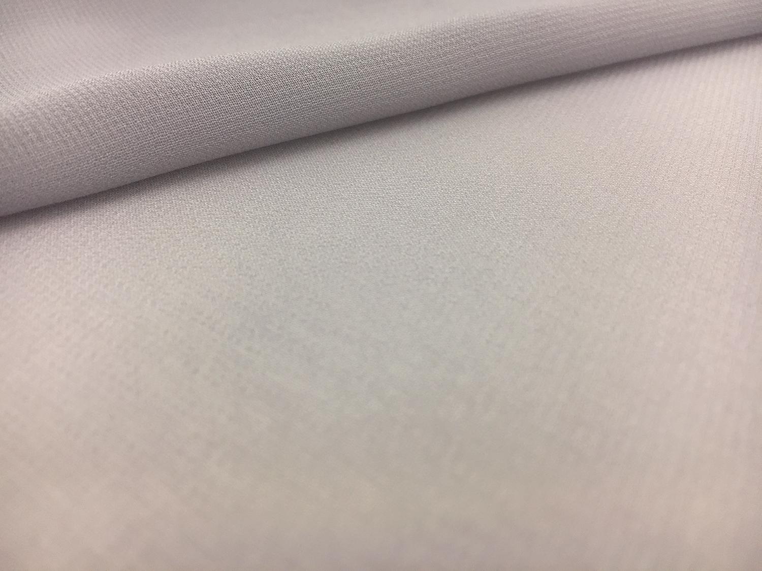 Japanese Polyester Chiffon in Taupe Grey0