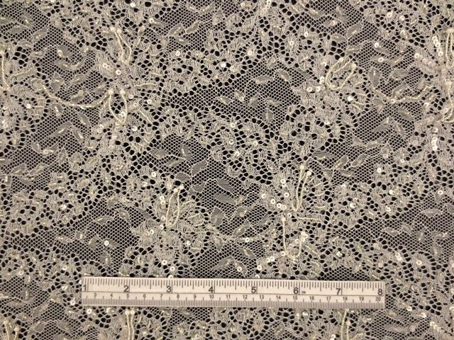 Beaded Metallic Chantilly Lace1