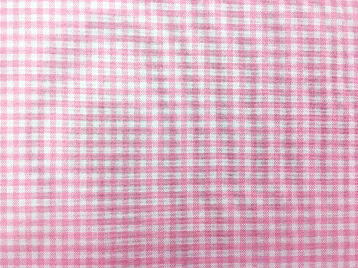 Carolina Cotton Gingham in Candy0