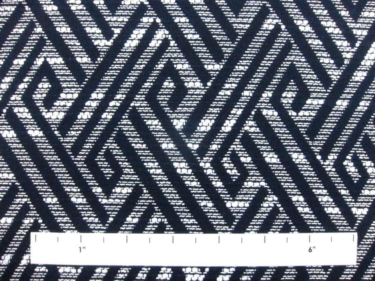 Cotton Poly Blend Ikat Tweed1