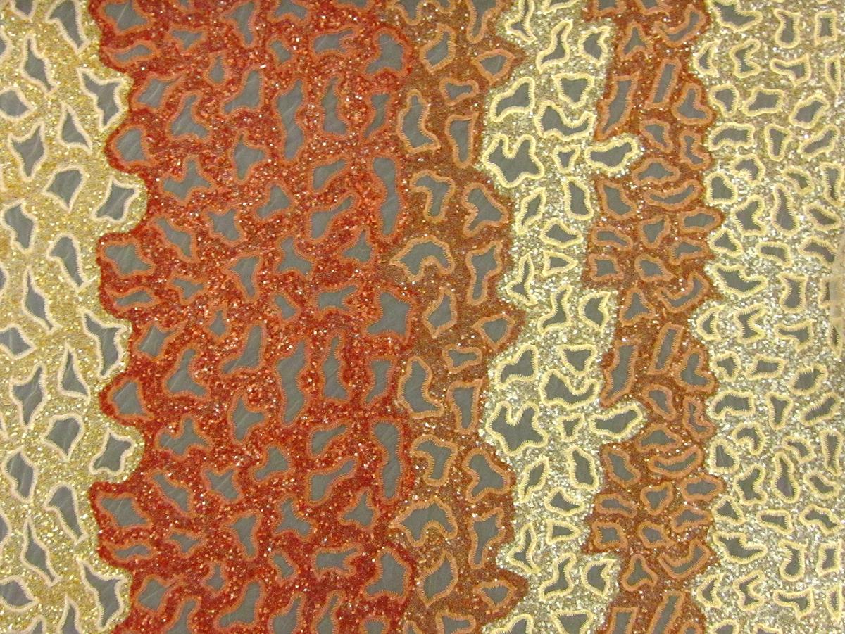 Novelty Beaded Tulle0