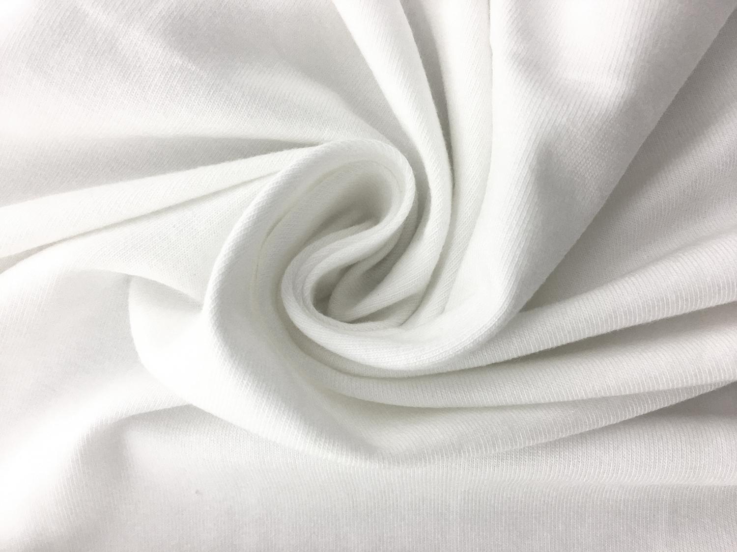 Laguna Cotton Spandex Jersey in White1