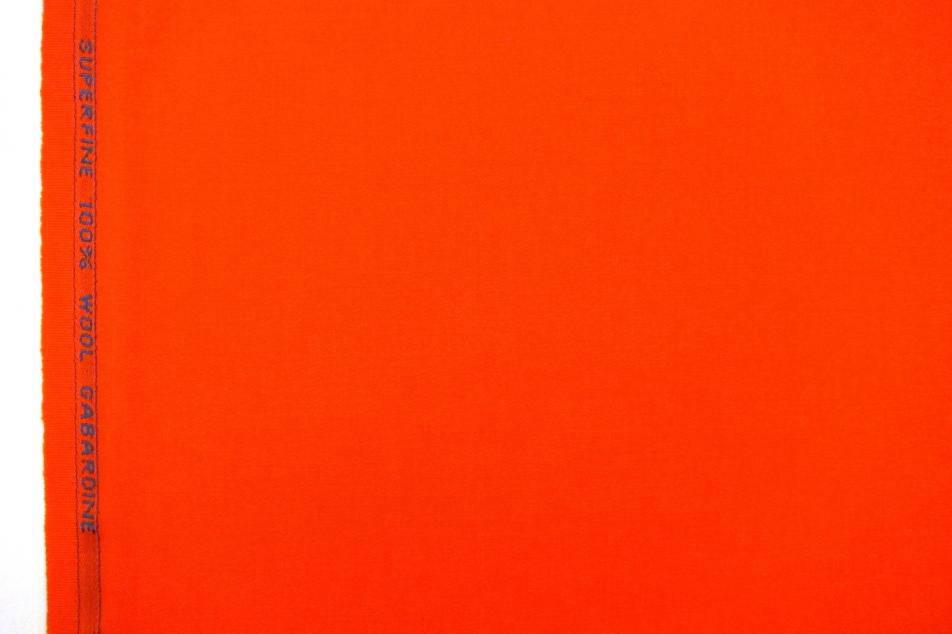 Wool Gabardine in Orange0
