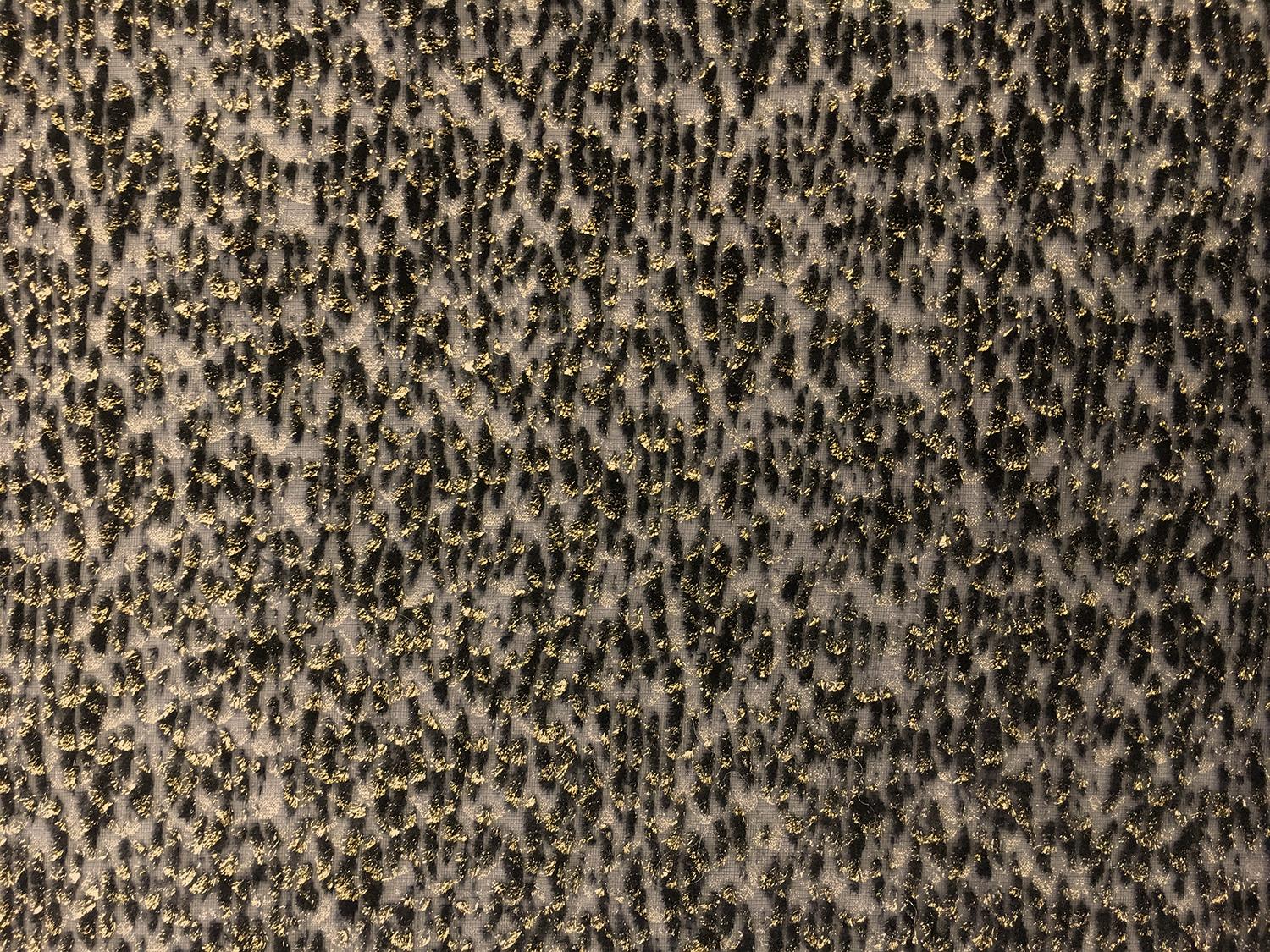 Silk Lurex Panné Burnout Velvet0