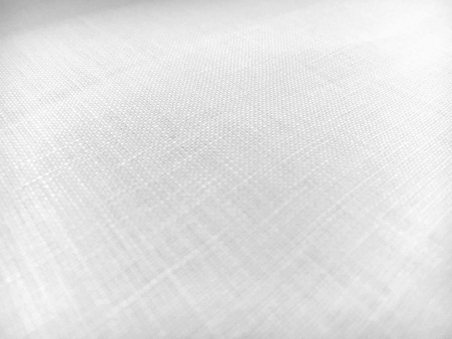 Extra Wide Light Weight Linen in White0