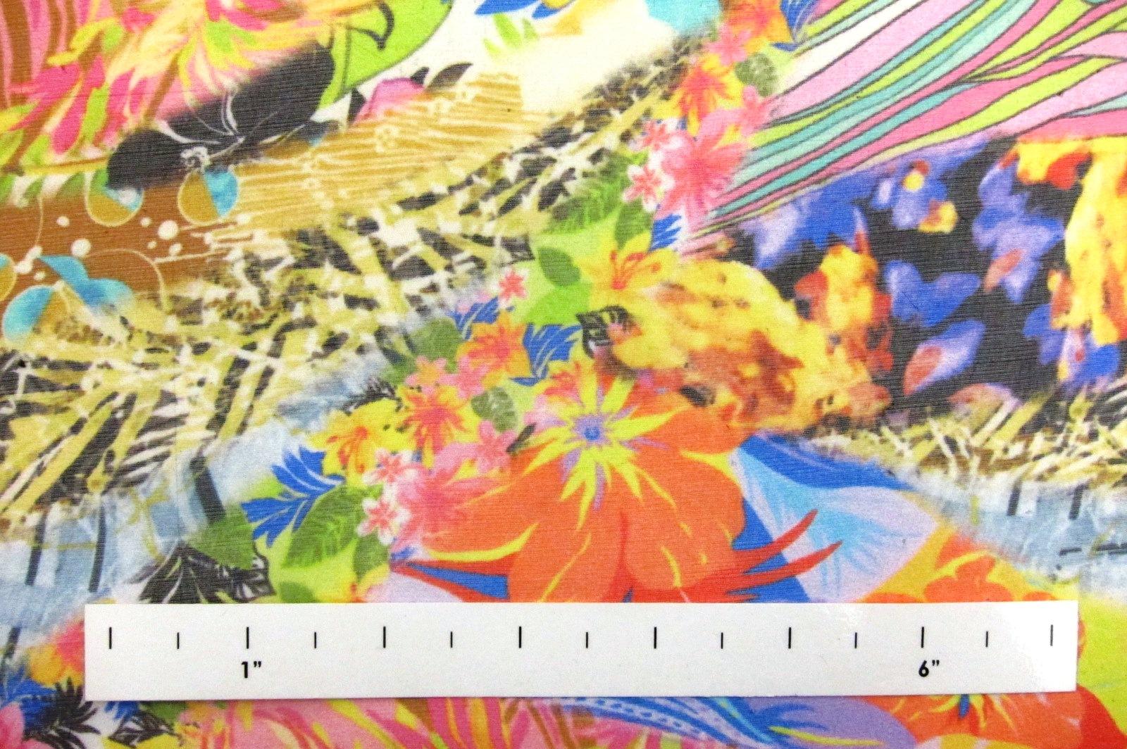 Printed Silk Chiffon1