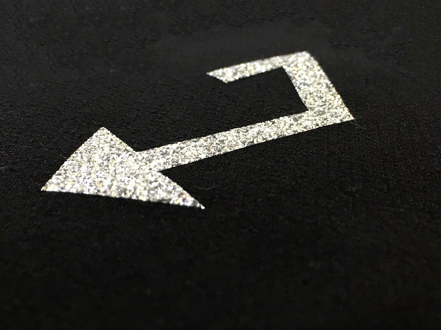 Heat Transfer Polyester Glitter Adhesive in Silver3