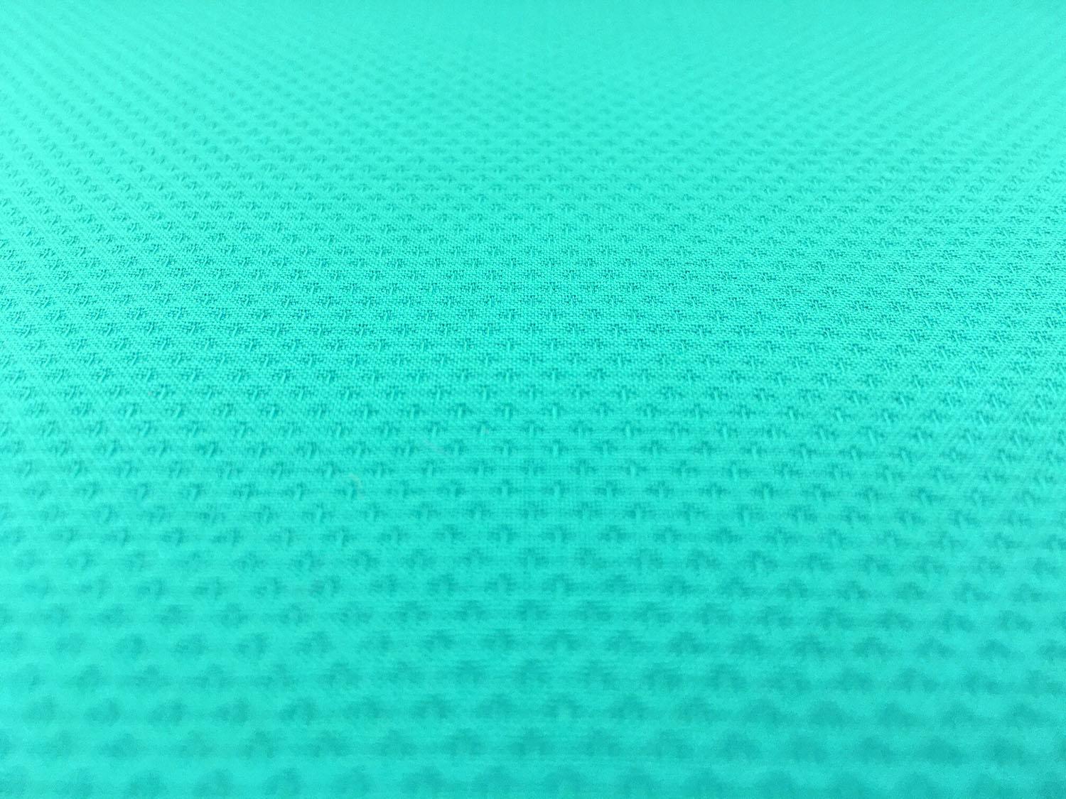 Italian Cotton Lycra Pique in Tropic Blue