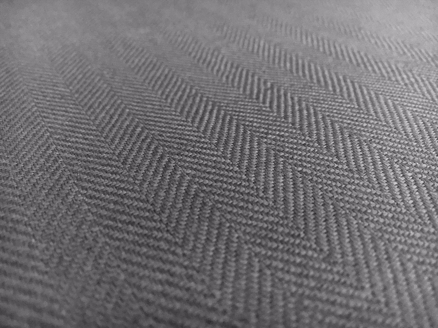 Upholstery Linen Herringbone in Graphite0