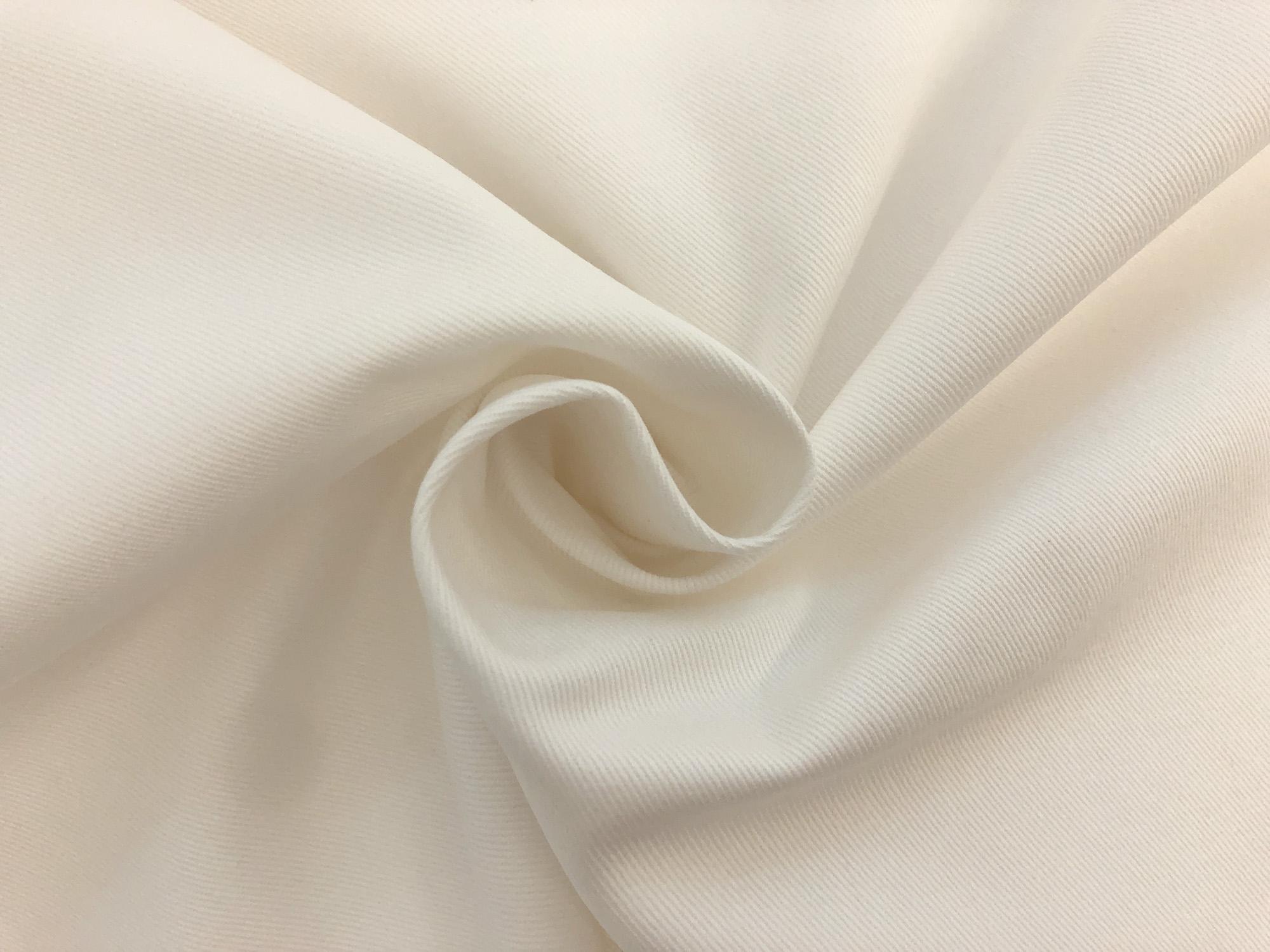 Cotton Chino Twill in PDF White 1